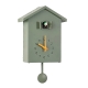 Настенные часы с кукушкой Clocker KuKu, таймер, зеленые